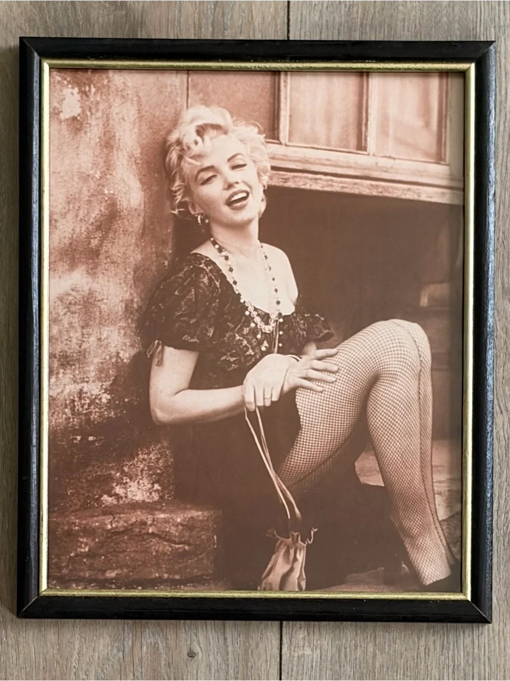 Vintage Marilyn Monroe Oversized Framed Art Prints Lot of 5